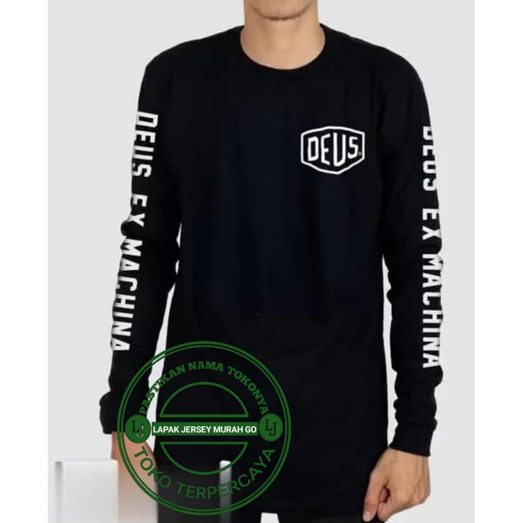 KAOS DEUS LOGO LENGAN PANJANG BAJU DEUS EX MACHINA KAOS DEUS LOGO LENGAN PANJANG BAJU DEUS EX MACHINA
