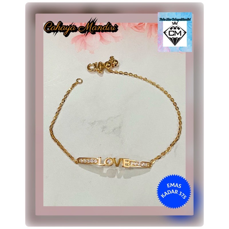 Cincin Emas kadar 375 (8K) Berat +/- 2,1Gram