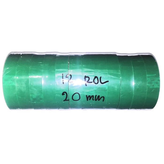 

Isolasi trafo ferite 20 mm Hijau per pack=12pcs Er~1232