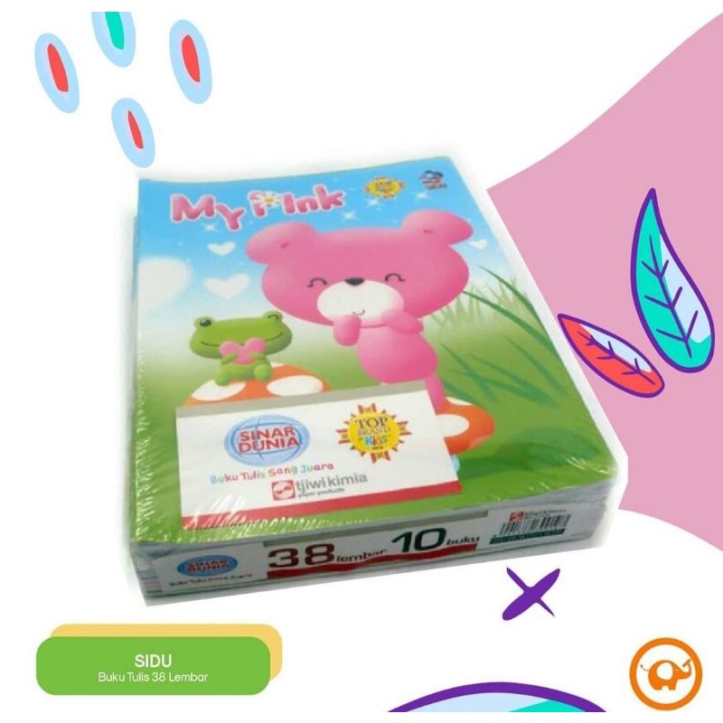

Buku Tulis Sinar Dunia 38 Lembar Satuan