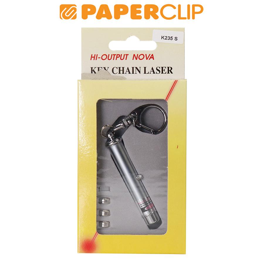 

LASER POINTER SILVER KEYCHAIN K235S