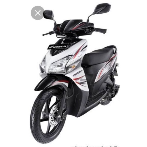 tameng depan komplit Vario lama warna putih polos non stiker