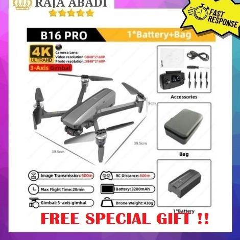 Mjx Bugs 16 Pro B16 Pro Eis 5G Wifi Fpv 3-Axis Gimbal Gps Drone