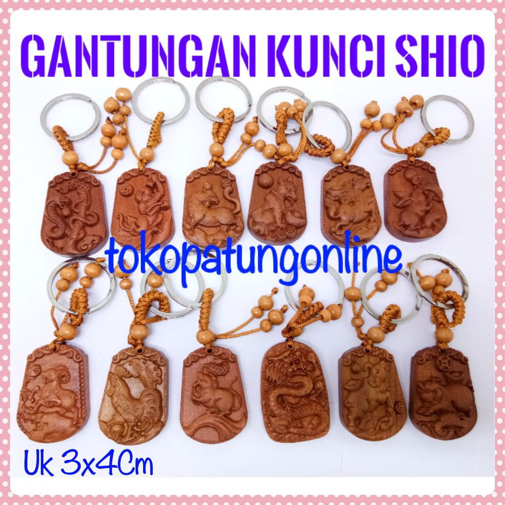 Gantungan Kunci Holo 12 Shio