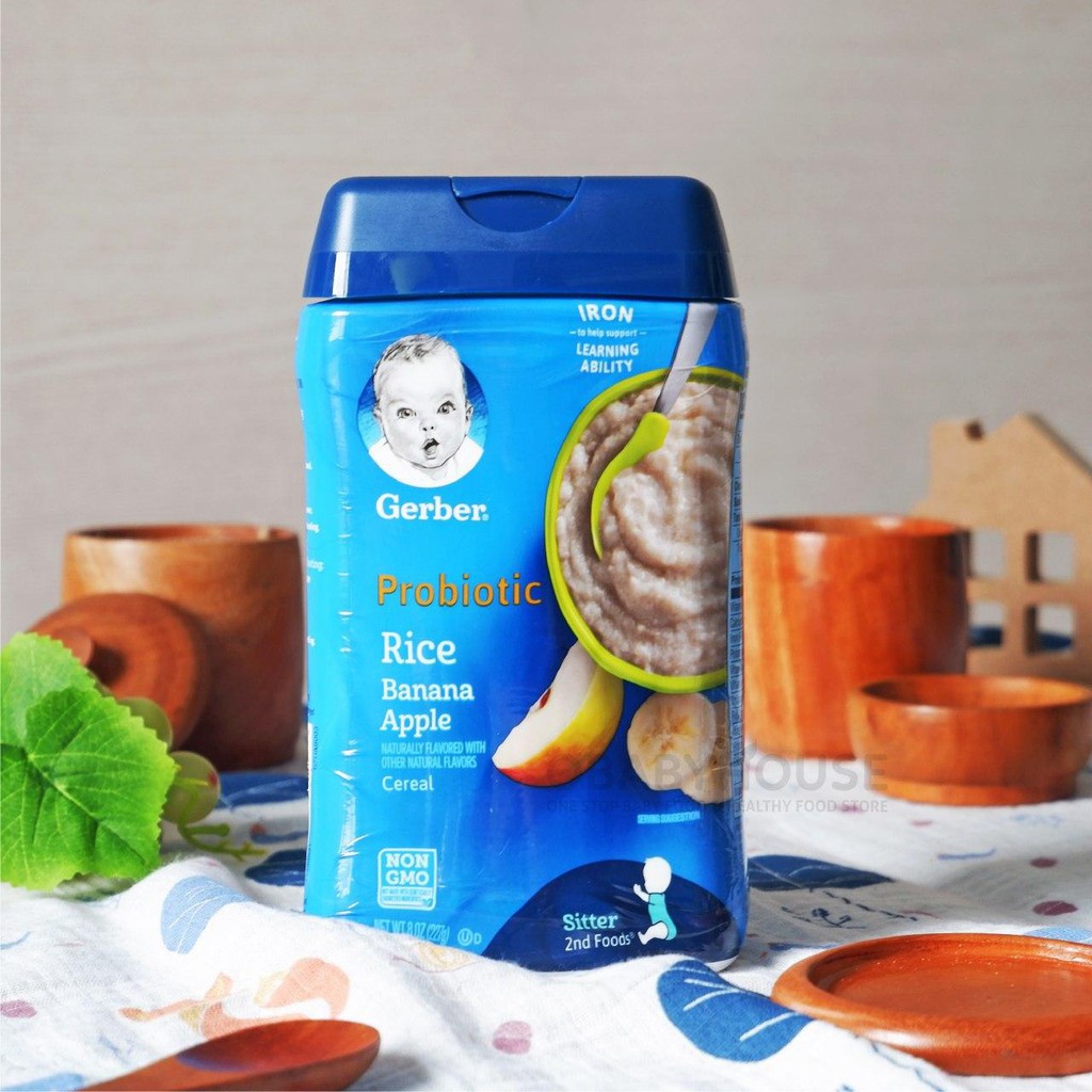 gerber probiotic rice banana apple