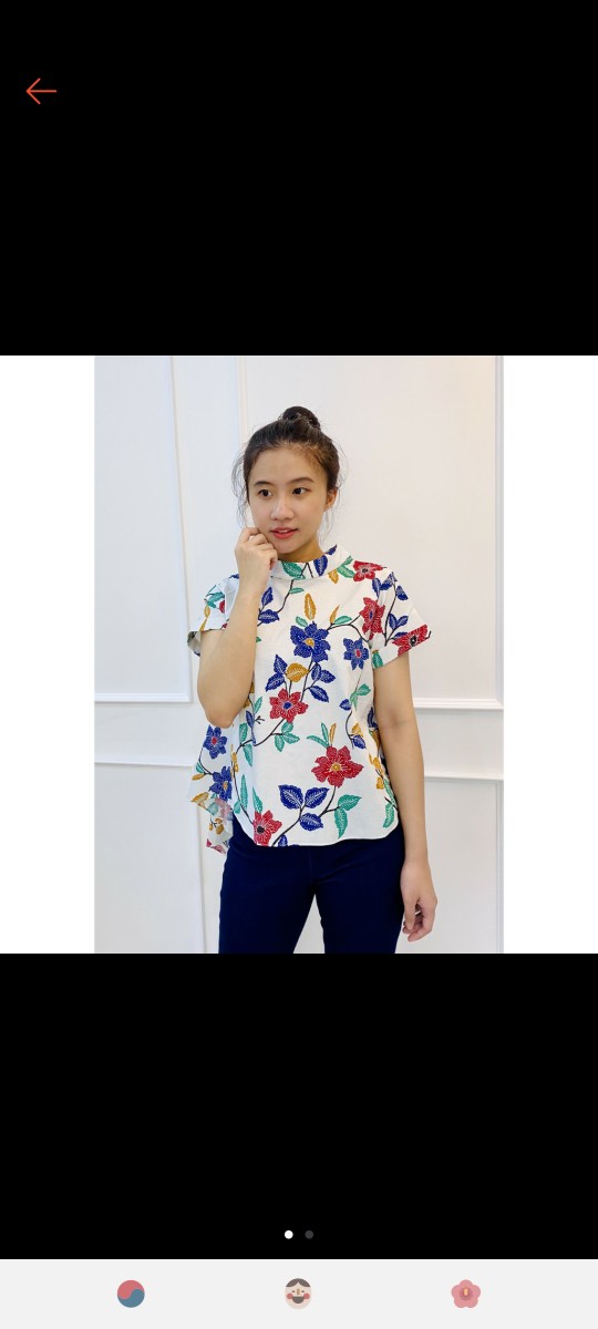 Gala - Swan Top / Atasan Batik Wanita