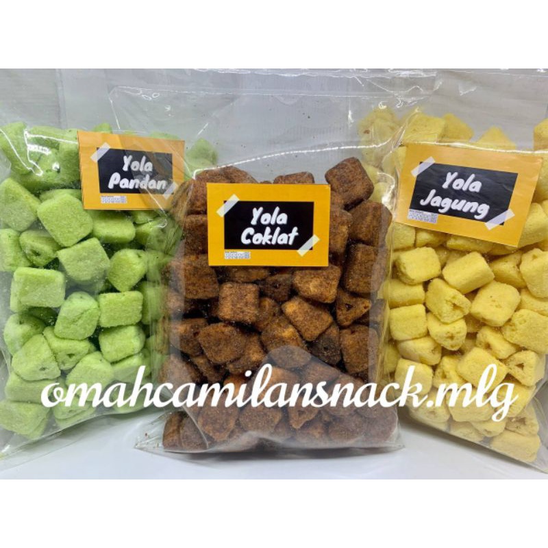 

Cemilan Snack Yola momogi Coklat