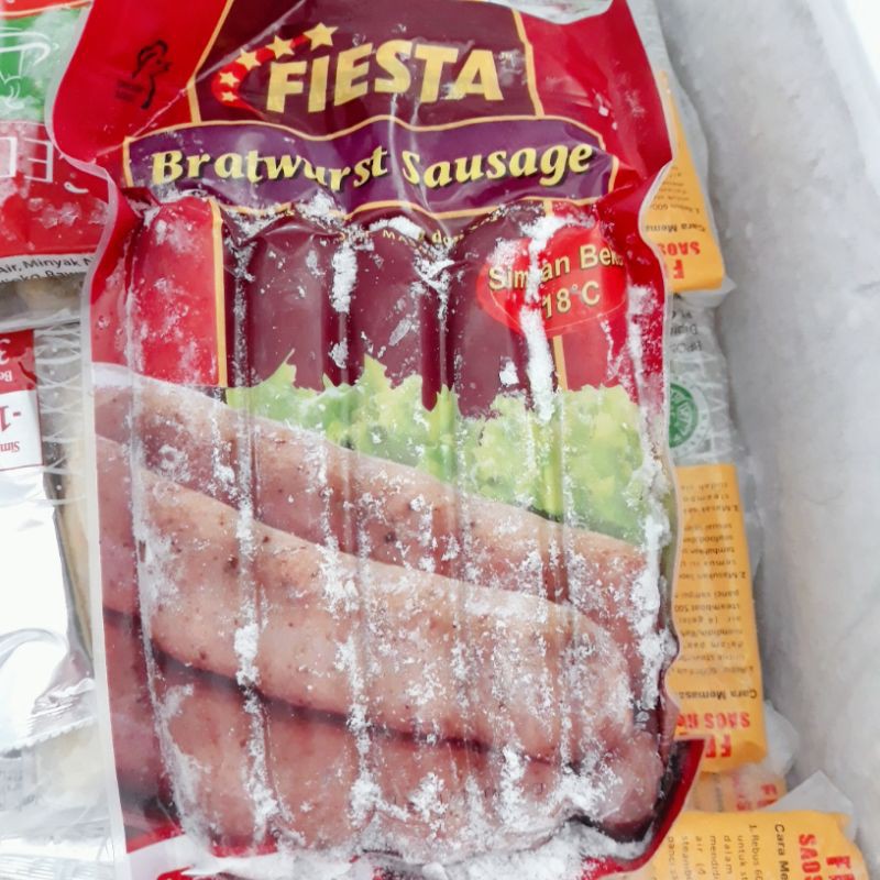 

Fiesta Sosis Sapi Bratwurst 300gr