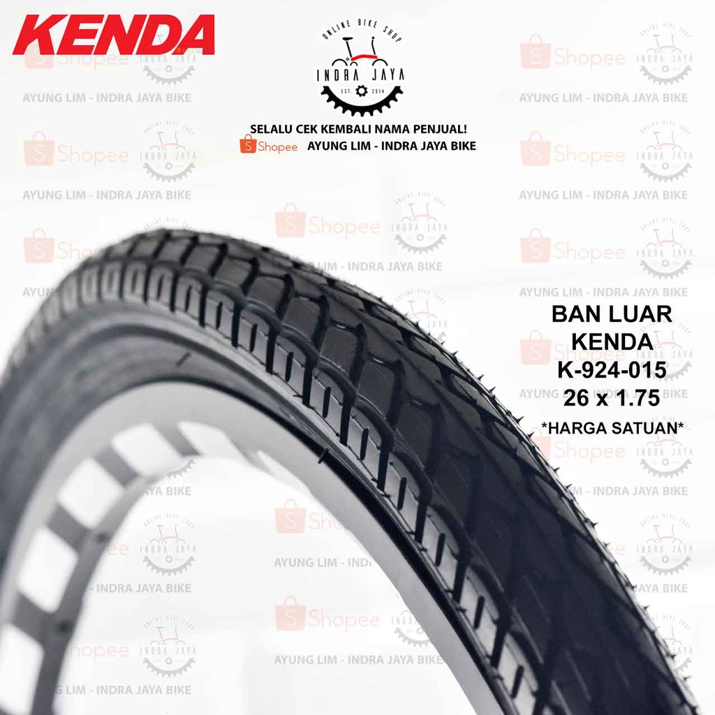 KENDA BAN LUAR - PERFORMANCE [DN] 26 X 1.75 - K924 -ETRTO 47-559
