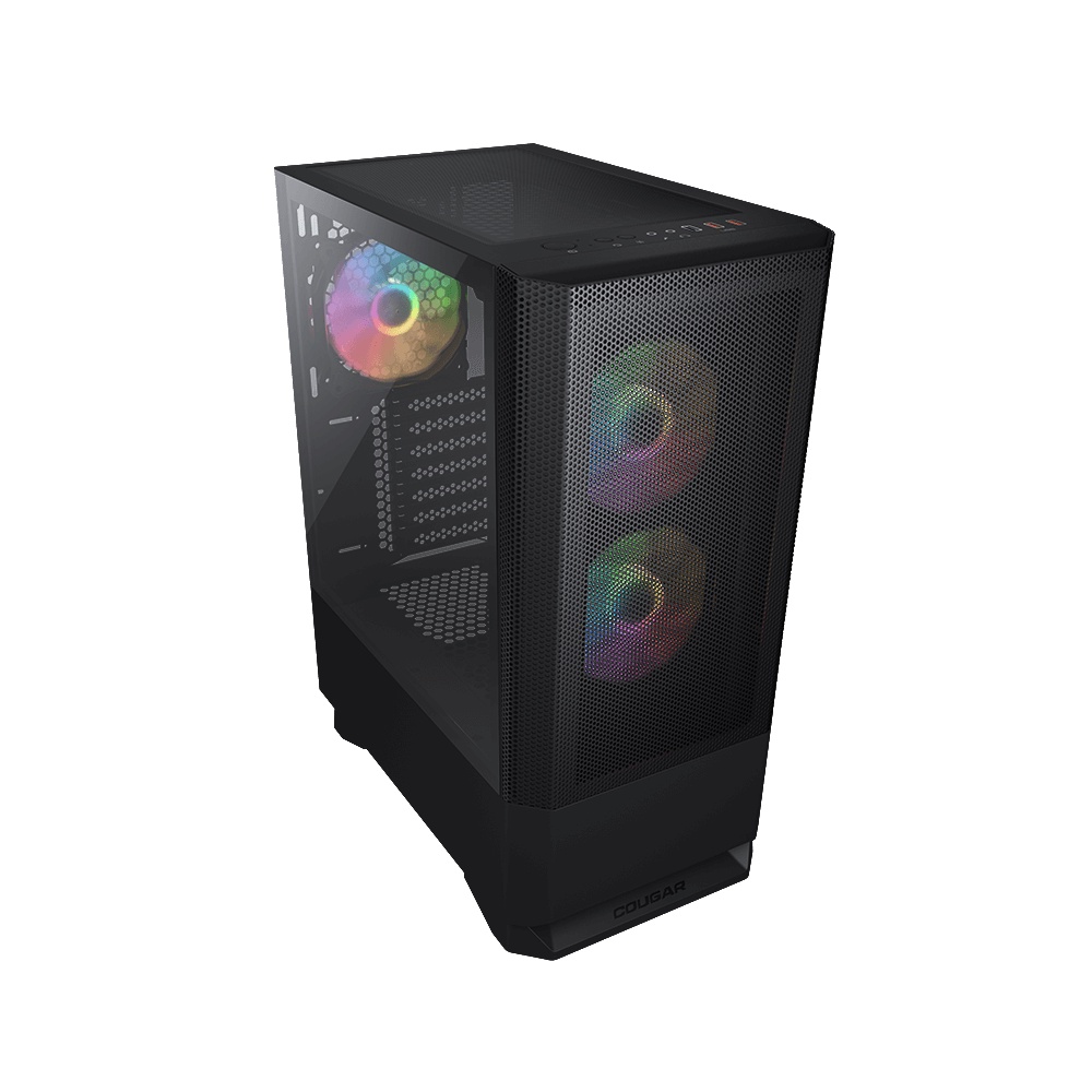 COUGAR GAMING CASE MX430 Mesh RGB Mid Tower with Powerful Mesh Intakes