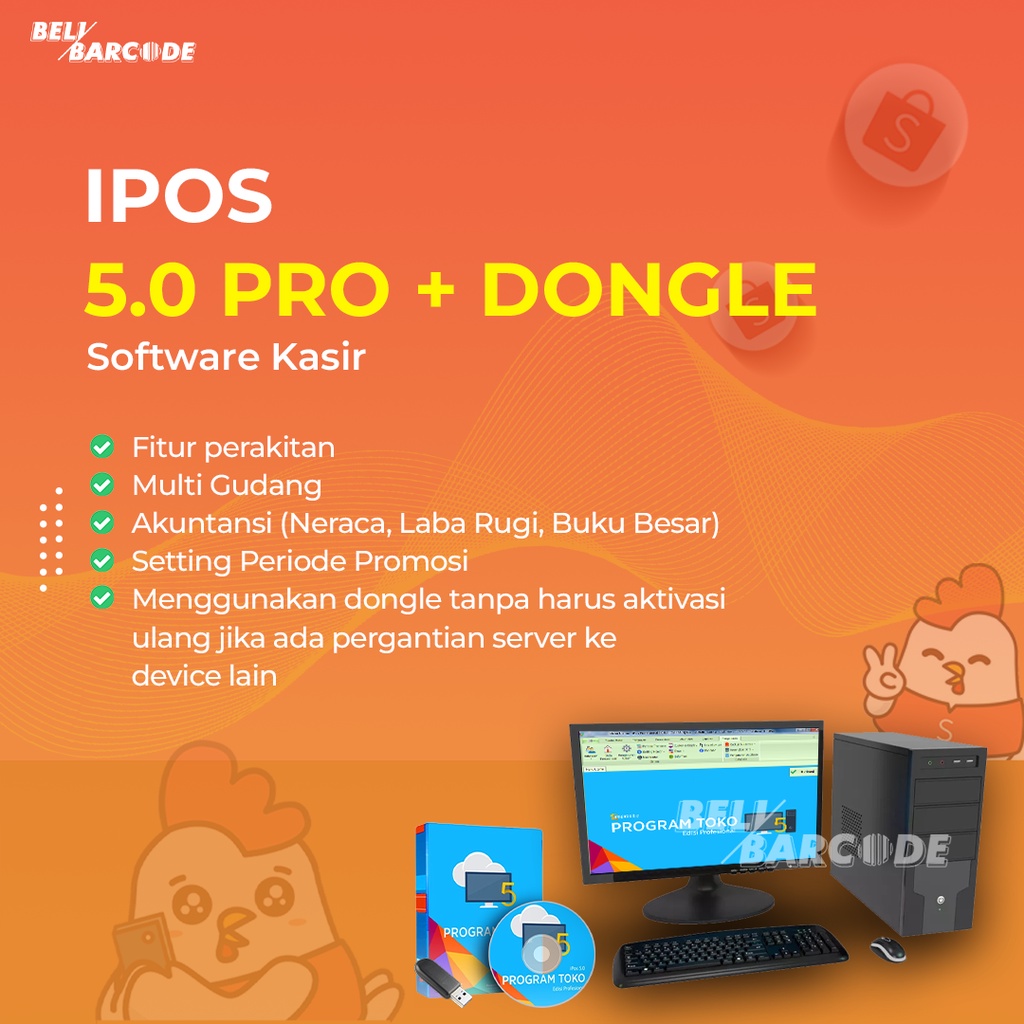 Software Program Toko iPos 5.0 Profesional inspirasibiz