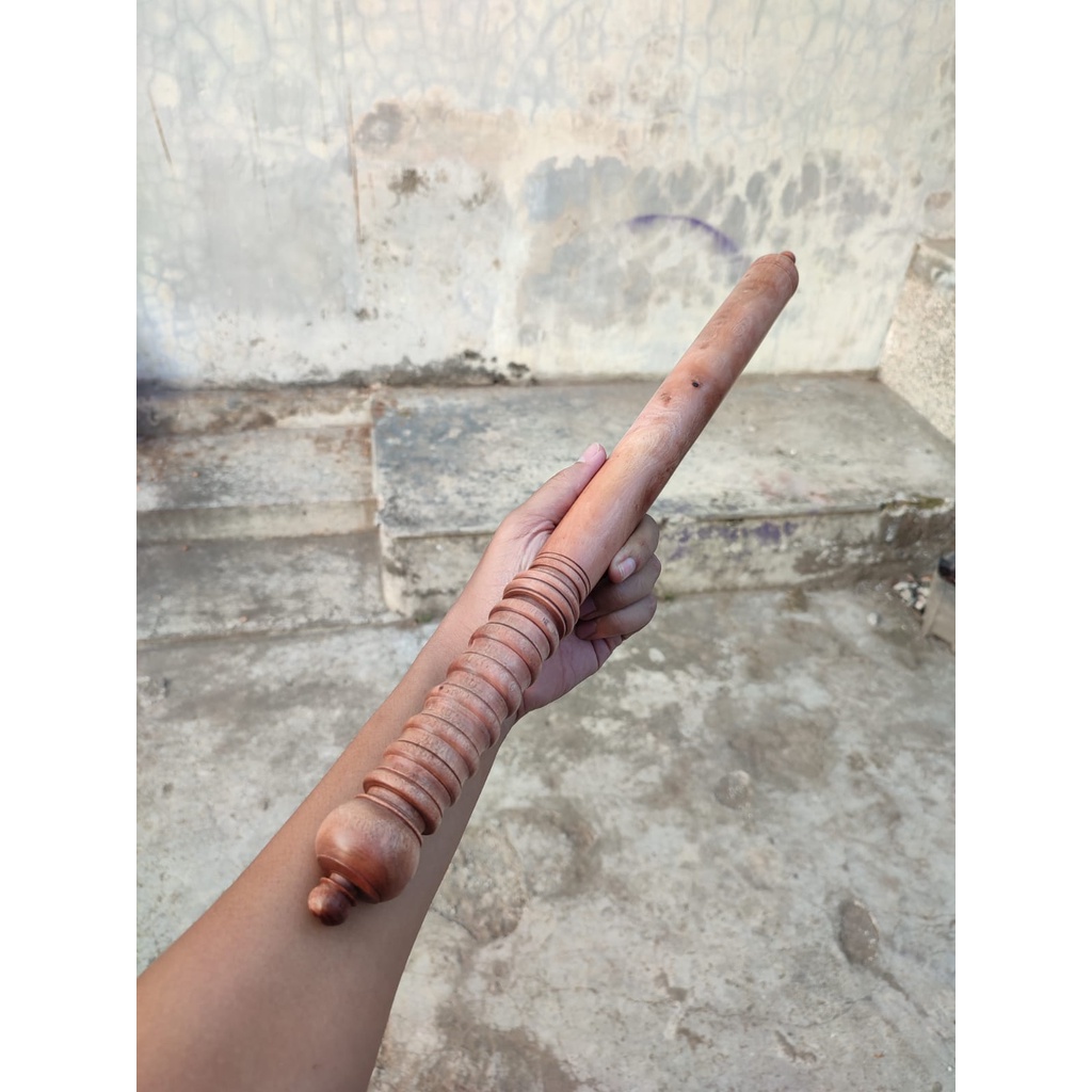 Tongkat Godo Tongkat Gada Kayu Stigi asli Berkualitas Super