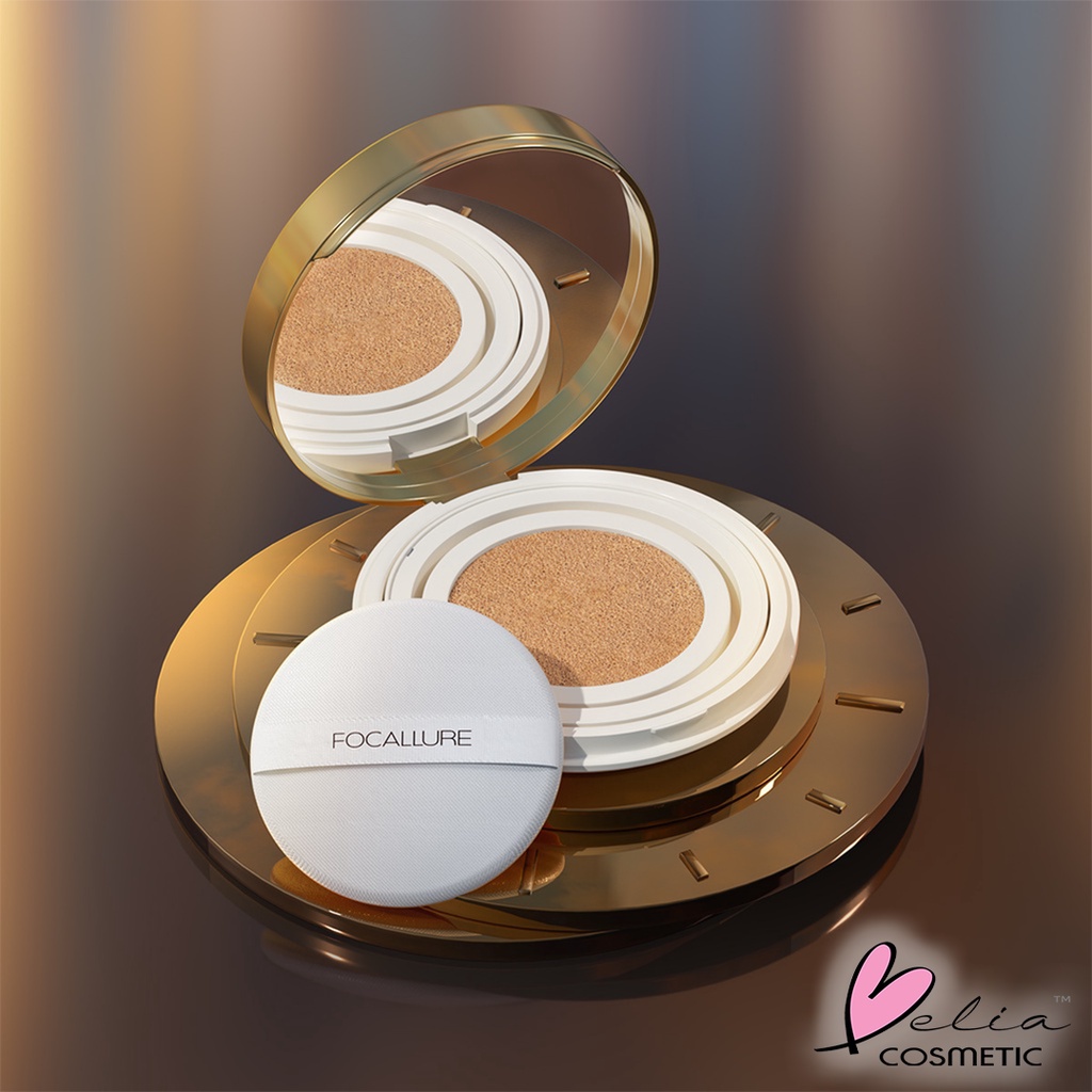 ❤ BELIA ❤ FOCALLURE Poreless Matte Air Cushion Foundation FA198 | BB Cushion Full Coverage Waterproof Foundation | BPOM