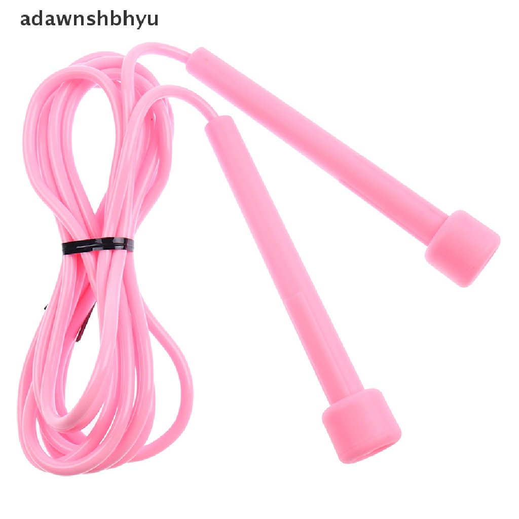 Adawnshbhyu 1Pc Speed Jump Rope Anak PVC Skipping Rope Adjustable Peralatan Fitness