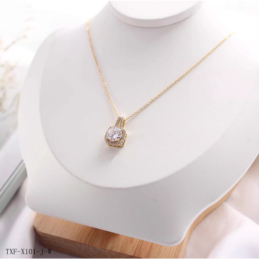 Kalung Titanum CC Permata Perhiasan Fashion 101.105