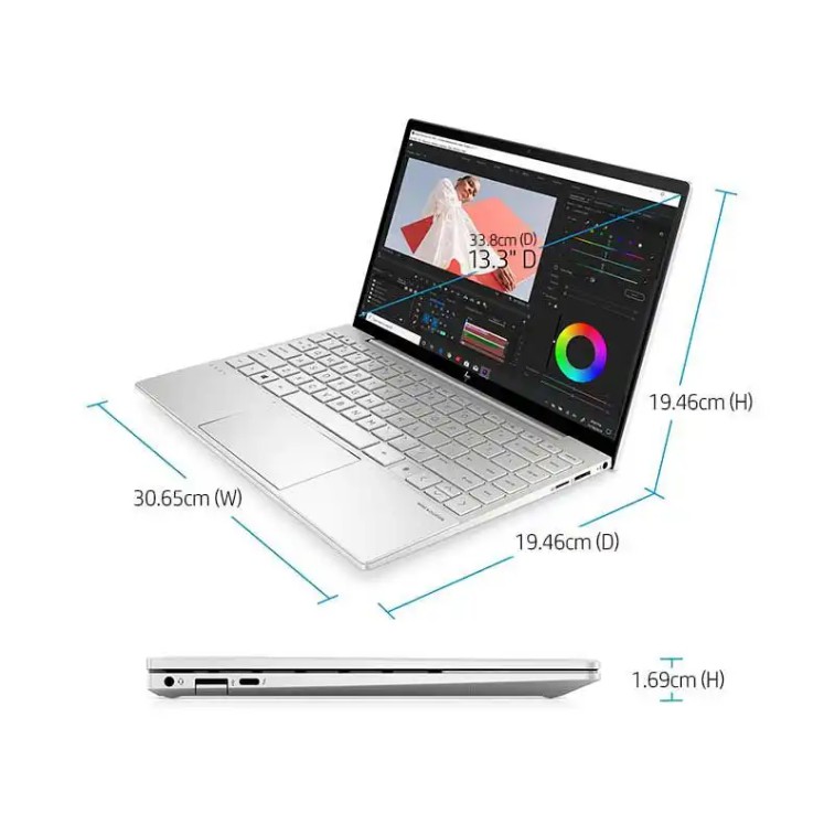 HP Envy 13 Touch MX450 2GB Core i7 1165G7 16GB 512GB SSD IPS FREE OHS 13,3 Inchi FHD