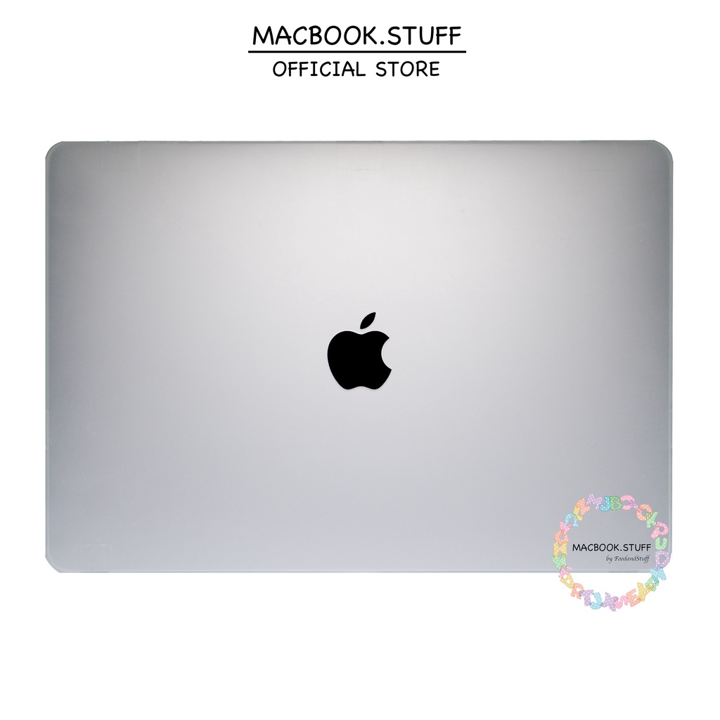 MACBOOK Case MATTE WHITE NEW AIR PRO RETINA 11 12 13 14 15 16 INCH NON /  WITH CD ROOM / TOUCHBAR / TOUCH ID / M1 2020 2021 2022