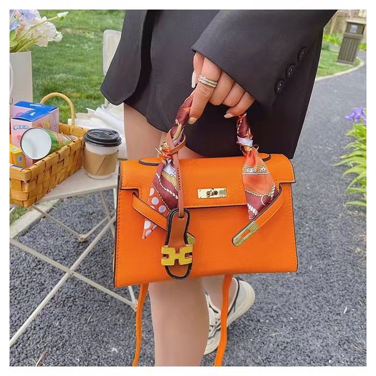 BJ63803 - BLACK/BLUE/GREEN/KHAKI/ORANGE/RED/WHITE - TAS SLEMPANG FREE TWILLY WANITA FASHION IMPORT MODIS ELEGAN TERMURAH TERLARIS TERBARU BAGSTORE JAKARTA TAS BATAM ZC3803