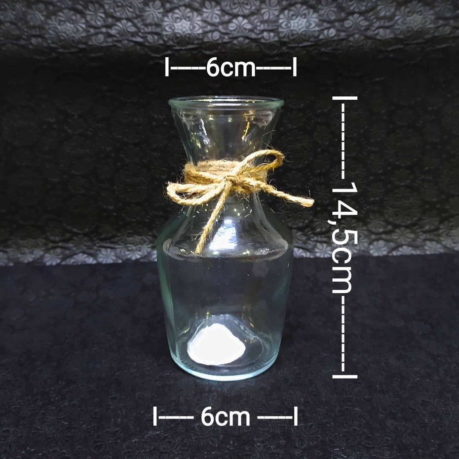 Vas Kaca Kendi Vas Kaca Meja Kualitas Bagus Murah Cantik