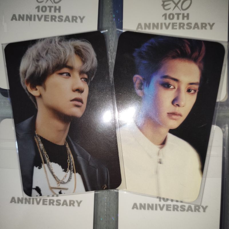 Photocard Chanyeol EXO Official Pantone Passport Wallet Tempo MD Anniversary 10th Repackage A B C