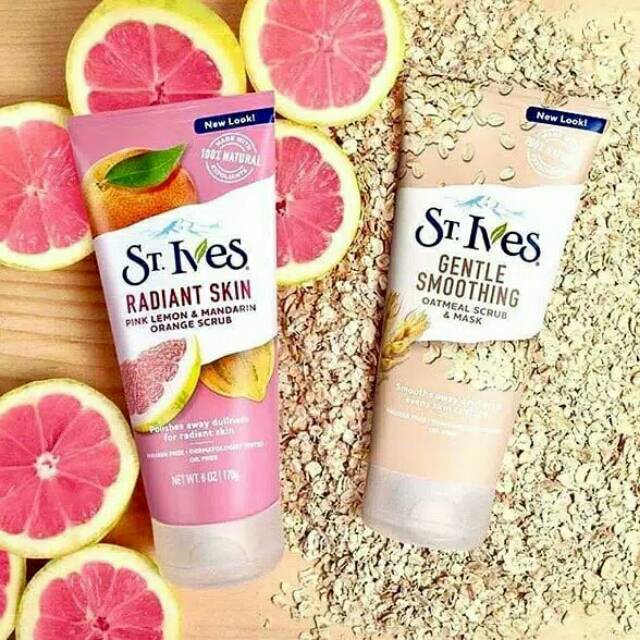 St Ives Fresh Skin Apricot Scrub/St Ives Oatmeal Face Scrub