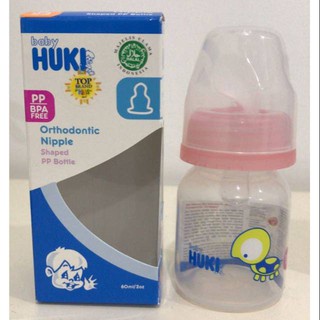 Huki Botol PP Shaped BPA Free 60 ml (Box / CI0325) BOTOL SUSU