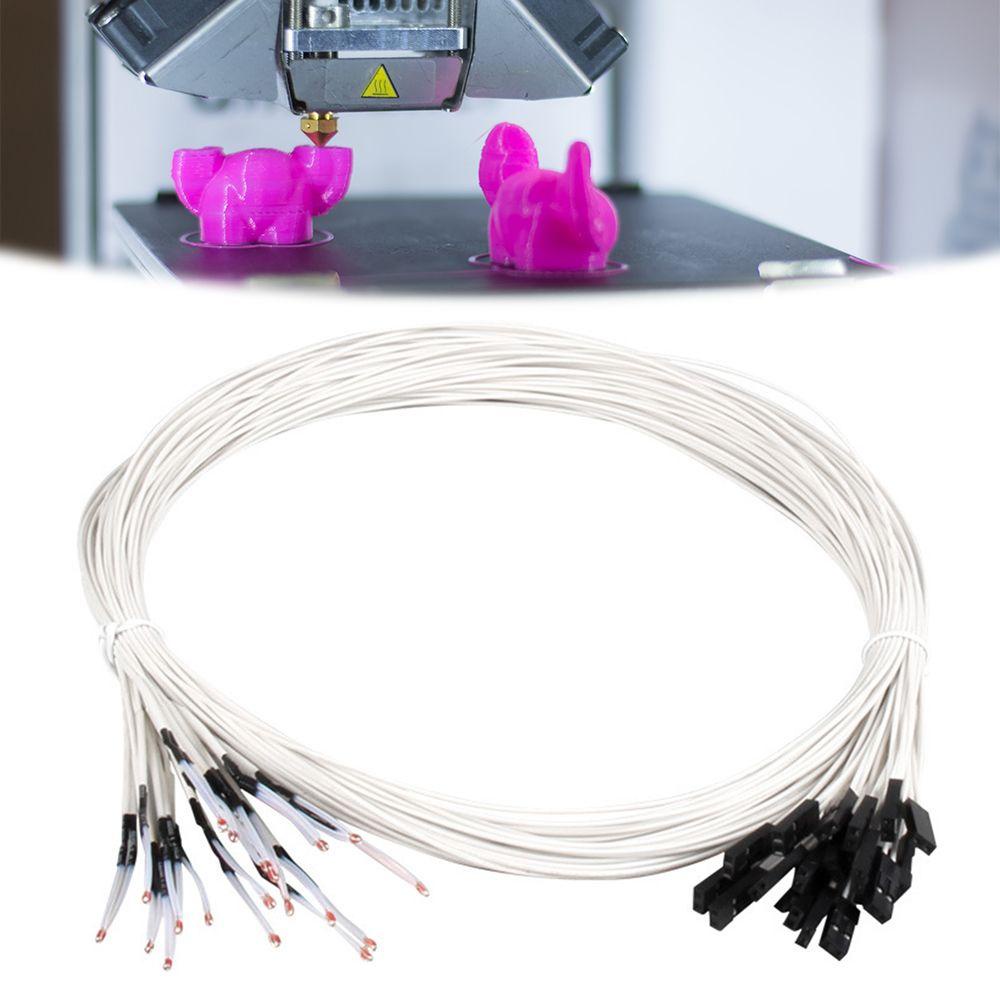 Preva 5Pcs Thermistor Tahan Lama 3D Printer Aksesoris Tahan Panas Pengukur Suhu