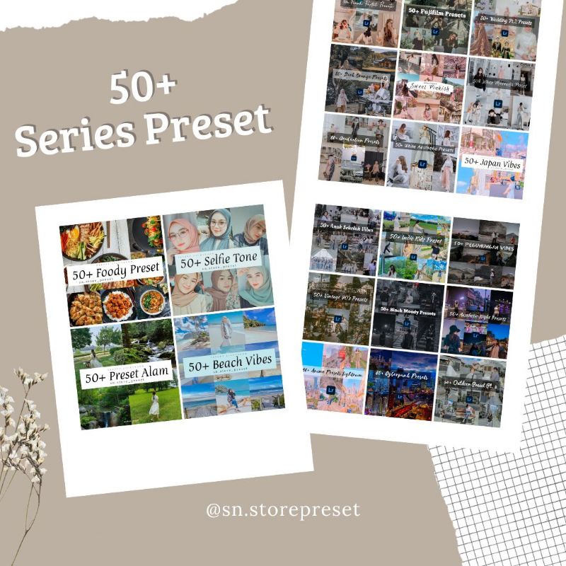 50+ Preset Lightroom Series // All Varian Part I // Preset Lightroom for IOS &amp; Android