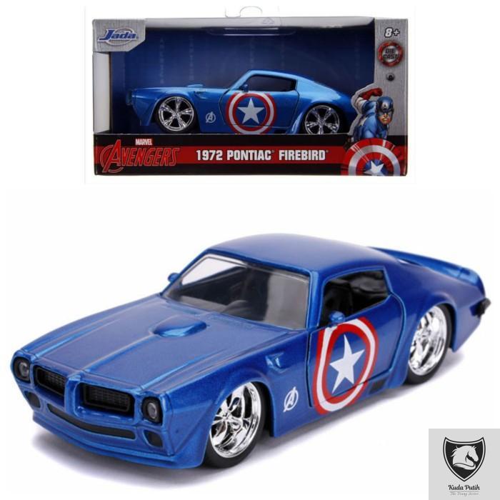 Jada 1/32 Marvel Avengers Captain America 1972 Pontiac Firebird By Eastern