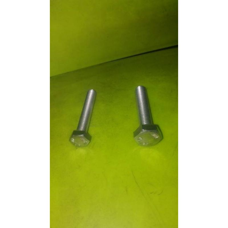 Baut stainless m6x25 mm kunci 10 drat pitch 1.0 / baut stainless kepala kunci m6x25 / baut stainless