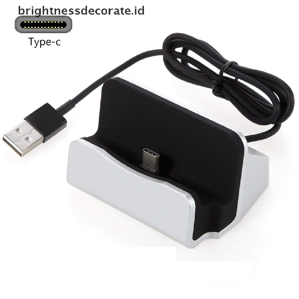 (Birth) Charging Dock Tipe-C Untuk Smartphone (Id)