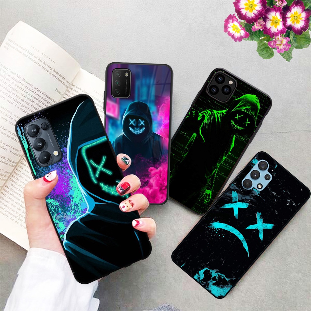 (A04) Case Custom All Type Hardcase Softcase Kesing Silikon Silicon Hape Smartphone cover dark DARK 