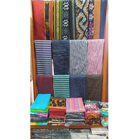 LURIK TENUN ATBM / TENUN TROSO / TENUN LURIK/ LURIK TENUN / KAIN BATIK LURIK / KAIN SURJAN / KAIN LU
