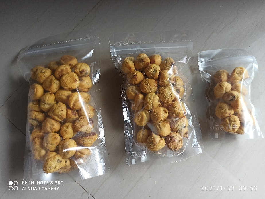 Plastik Kemasan 250 Gr Snack Standing Pouch Bening Klip Zipper 13cm X 20cm