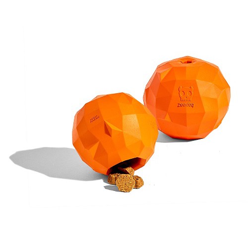 

ZEE DOG Mainan Anjing Premium Rubber Toy Super Fruit Orange
