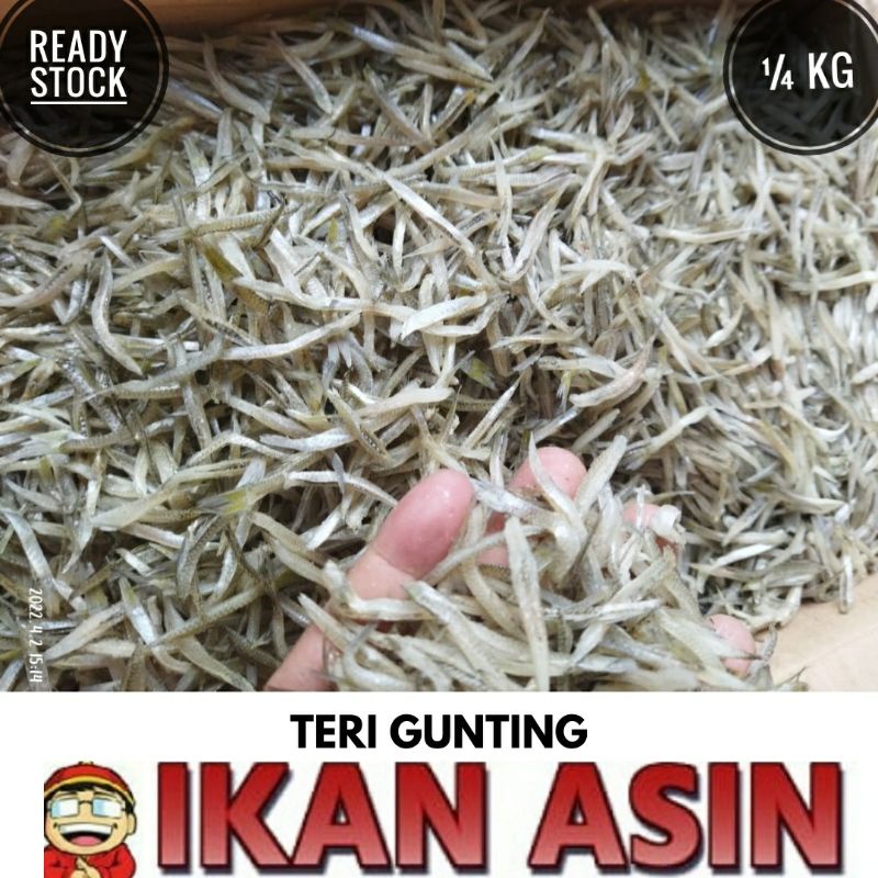 

Ikan Asin TERI GUNTING 250 gr