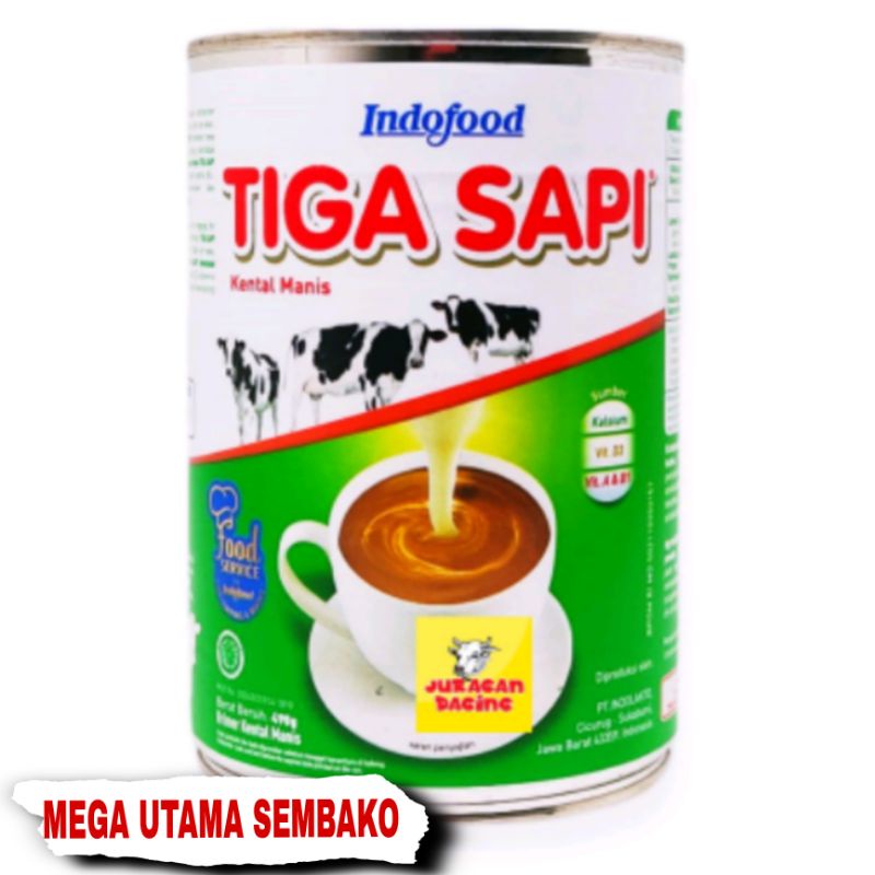 

Indofood Susu Tiga Sapi 490 gr krimer kental manis