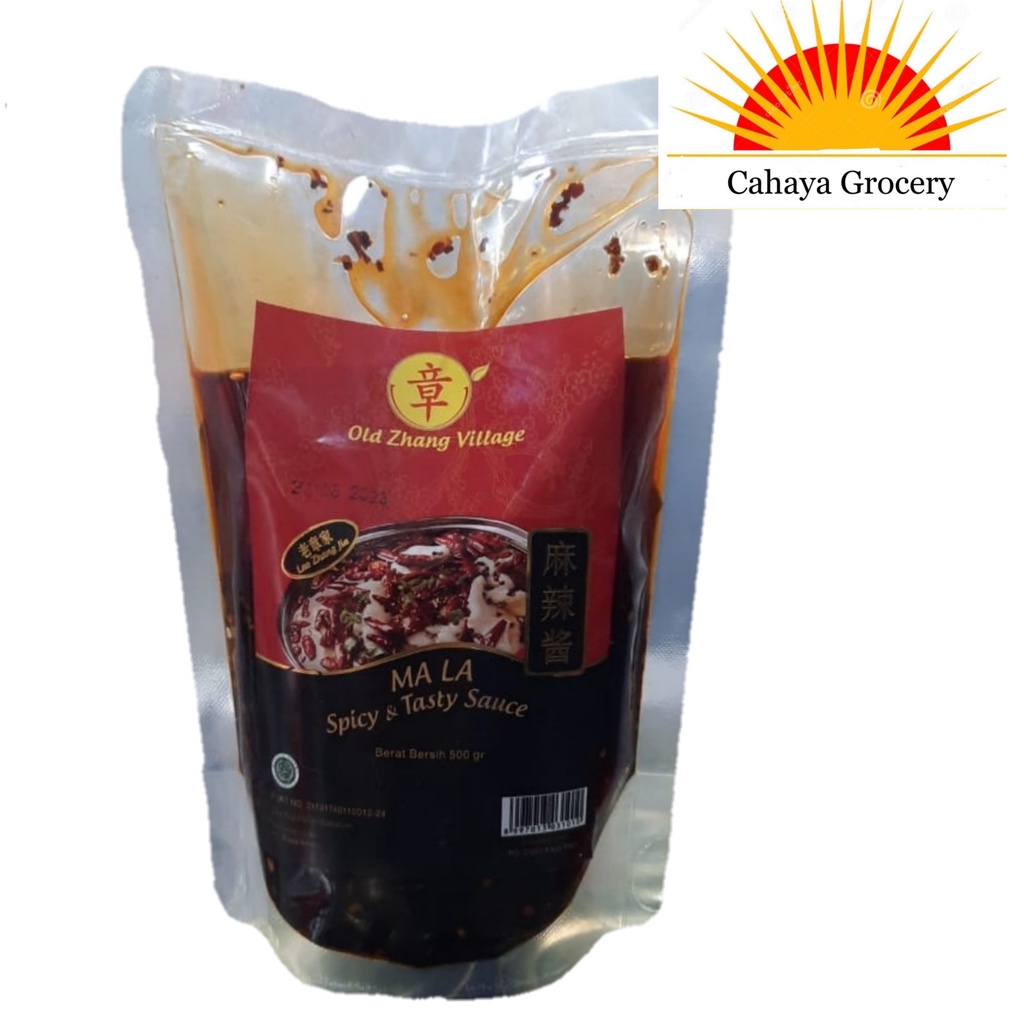 

Old Zhang Village Mala & Spicy Tasty Sauce 500 Gr