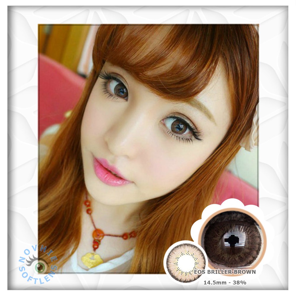 SOFTLENS EOS BRILLER BROWN