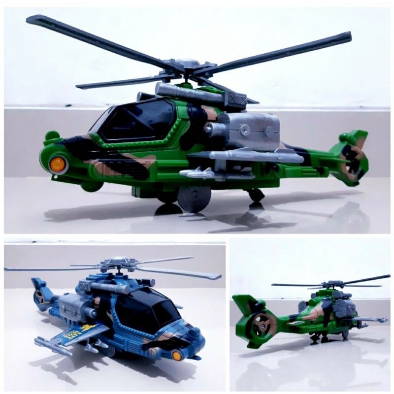 mainan helikopter tarik