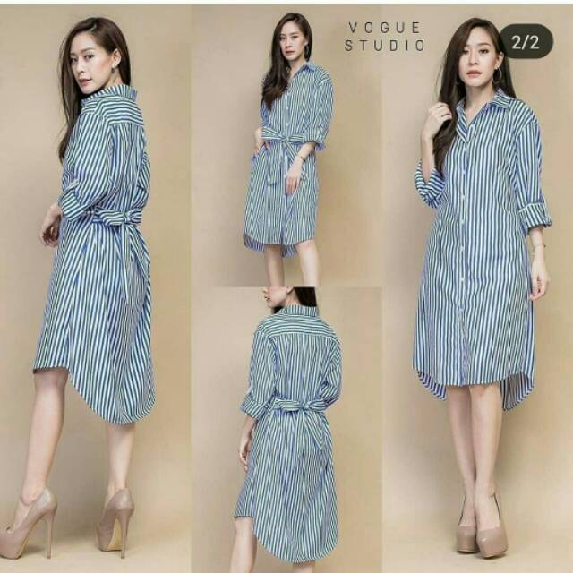 TUNIK JUDIKA MUSLIM BAHAN KATUN MOTIF SALUR