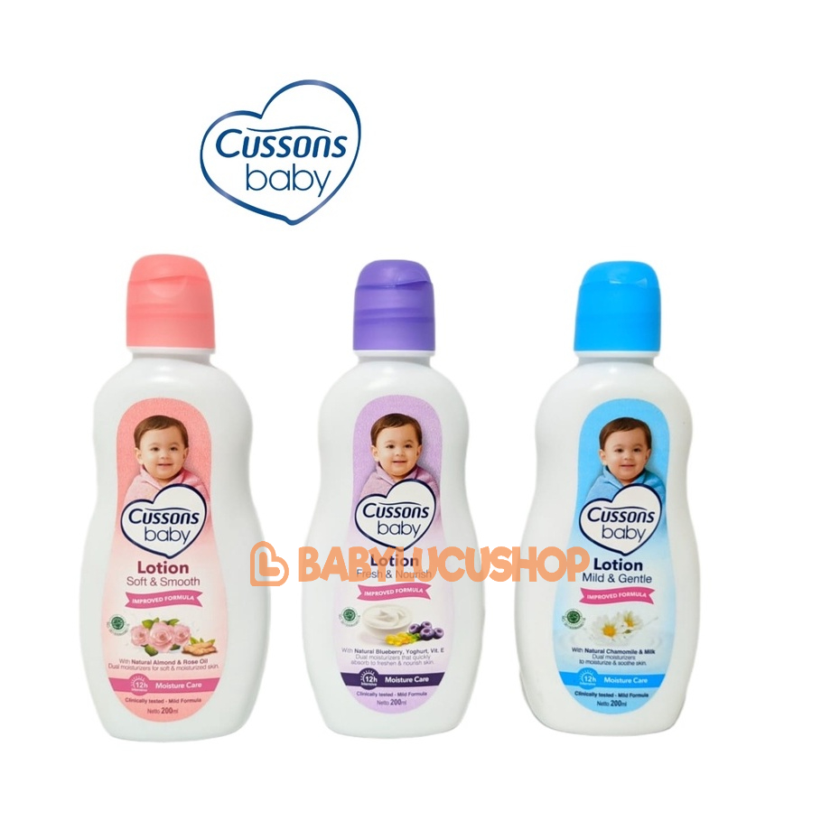 CUSSONS Baby Lotion 100ml l 200ml l Lotion Bayi