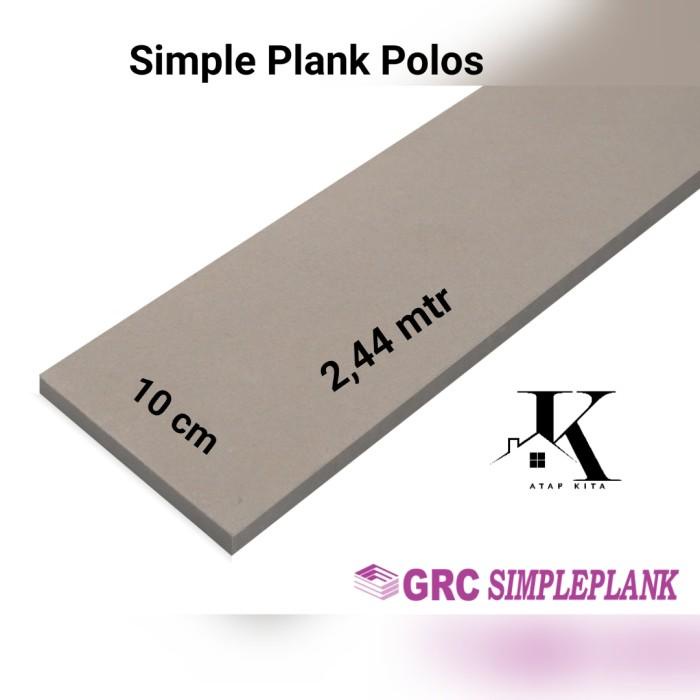 Yoviu Simple Plank Grc Polos 10 Cm / Lisplank Polos / Lisplank Grc
