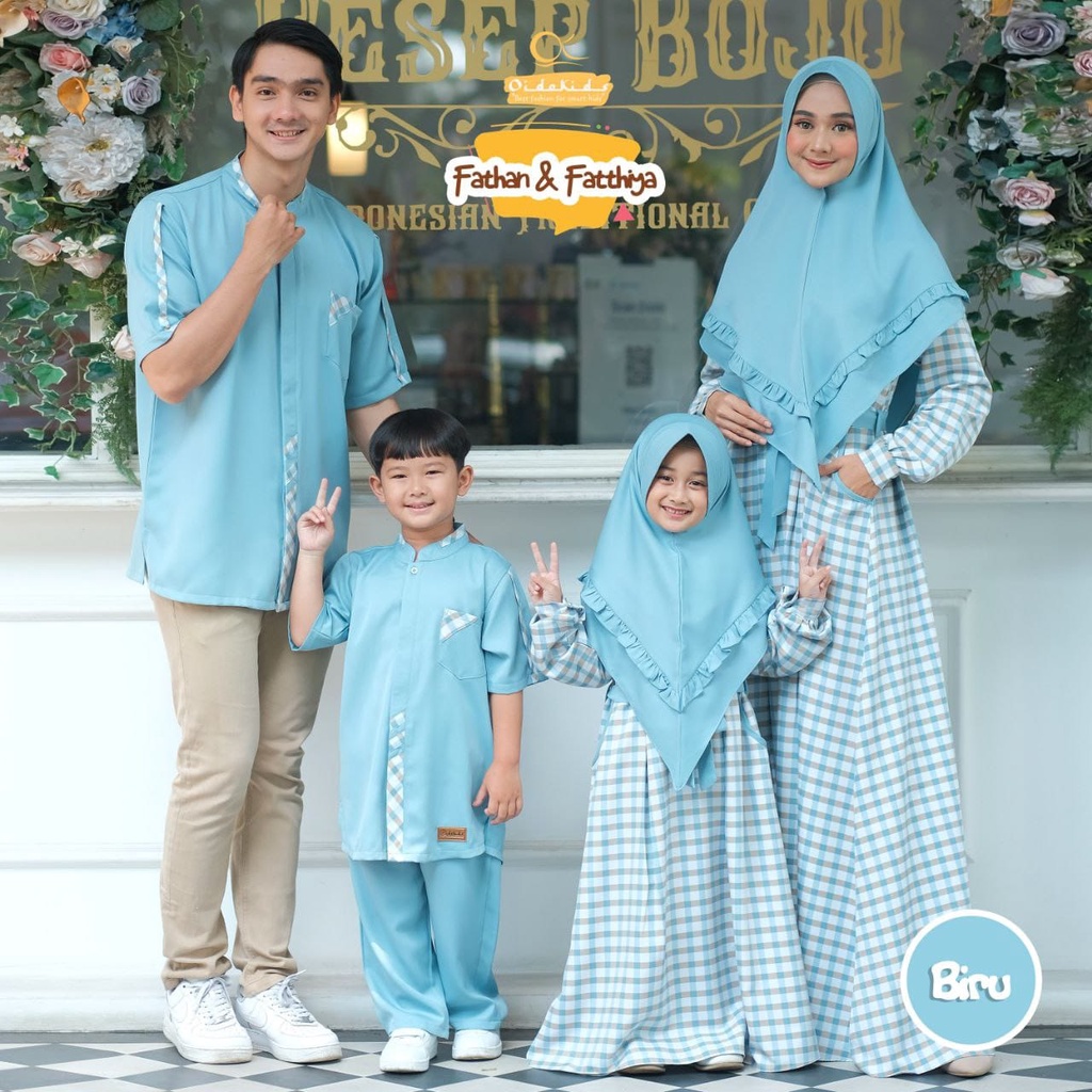 BAJU SARIMBIT KELUARGA|GAMIS FATTHYA OIDOKIDS|GAMIS ANAK|GAMIS ANAK MURAH|GAMIS ANAK PEREMPUAN|GAMIS