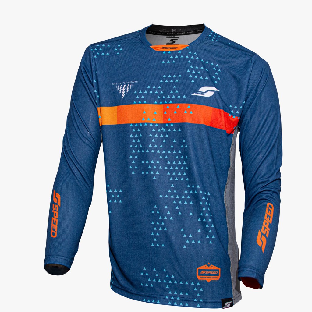 SPEED JERSEY - Baju Jersey Sepeda Downhill, Mtb - Space
