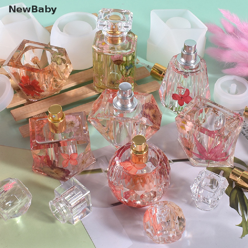 Cetakan Botol Parfum / Lotion / Sabun Bahan Silikon