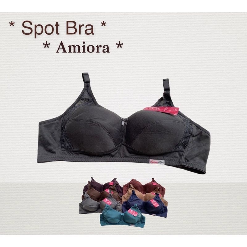 6 Pcs Bra Renda Samping| 1607/SPORT BRA | BH SPORT/#BRA Tanpa Kawat