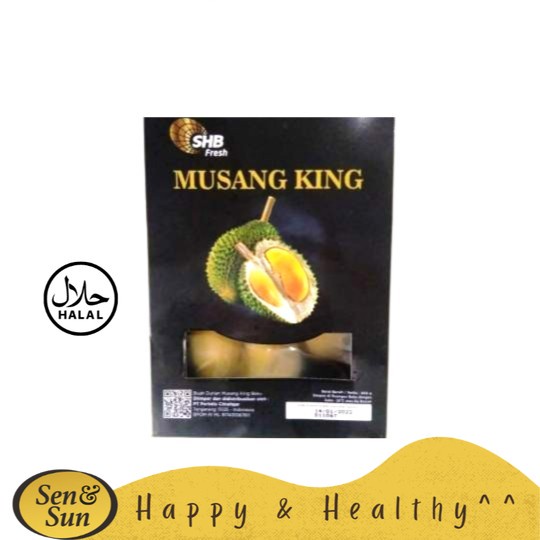 

Sen&Sun Durian Musang King Frozen 1 pack (400 gr)