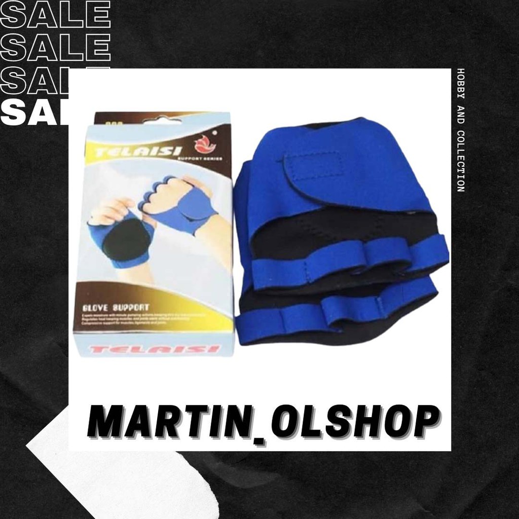 GLOVE SUPPORT Telaisi 802 / Sarung Tangan Olahraga