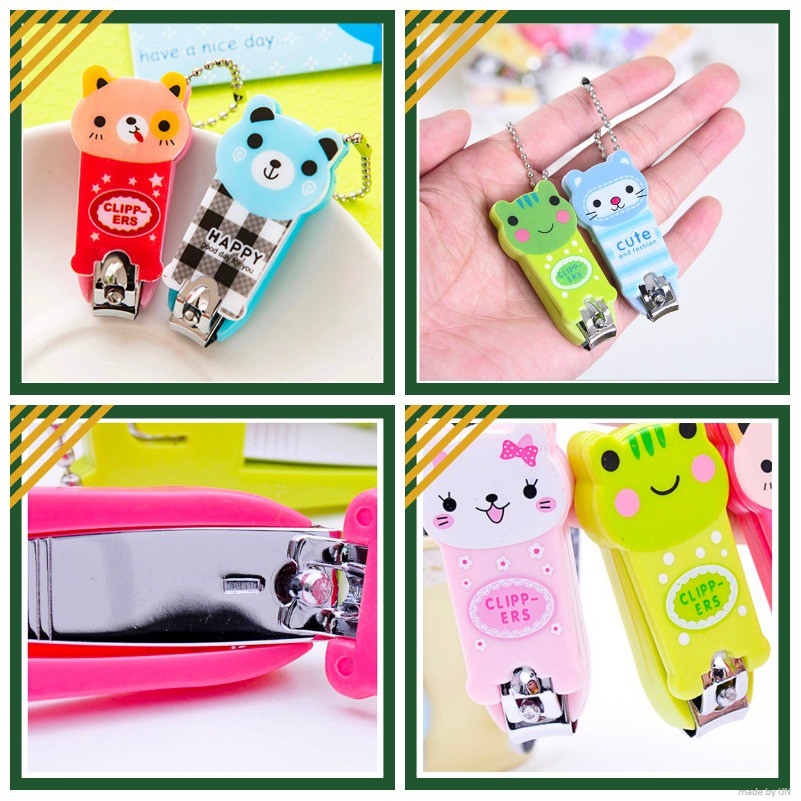 Gunting Kuku Karakter Mini Imut-Imut | Souvenir Gunting Kuku | Mini Nail Clipper Lucu